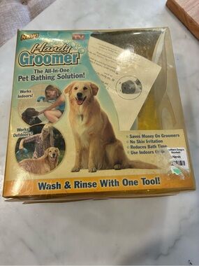 New Handy Groomer Bath All In One Pet Bathing Solution for Indoor/Outdoor Use